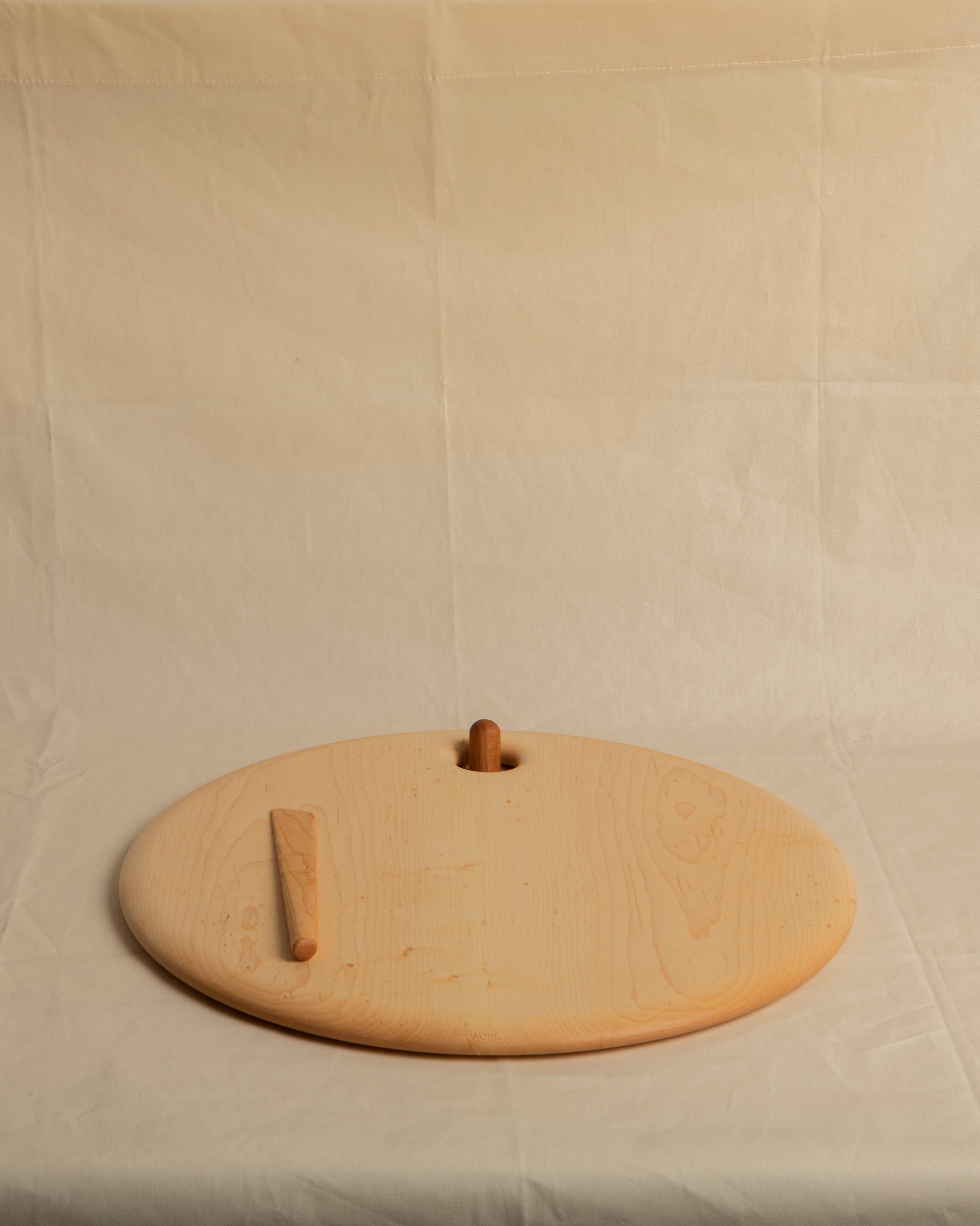 Cutting Board, Large Round #7 by Edward Wohl