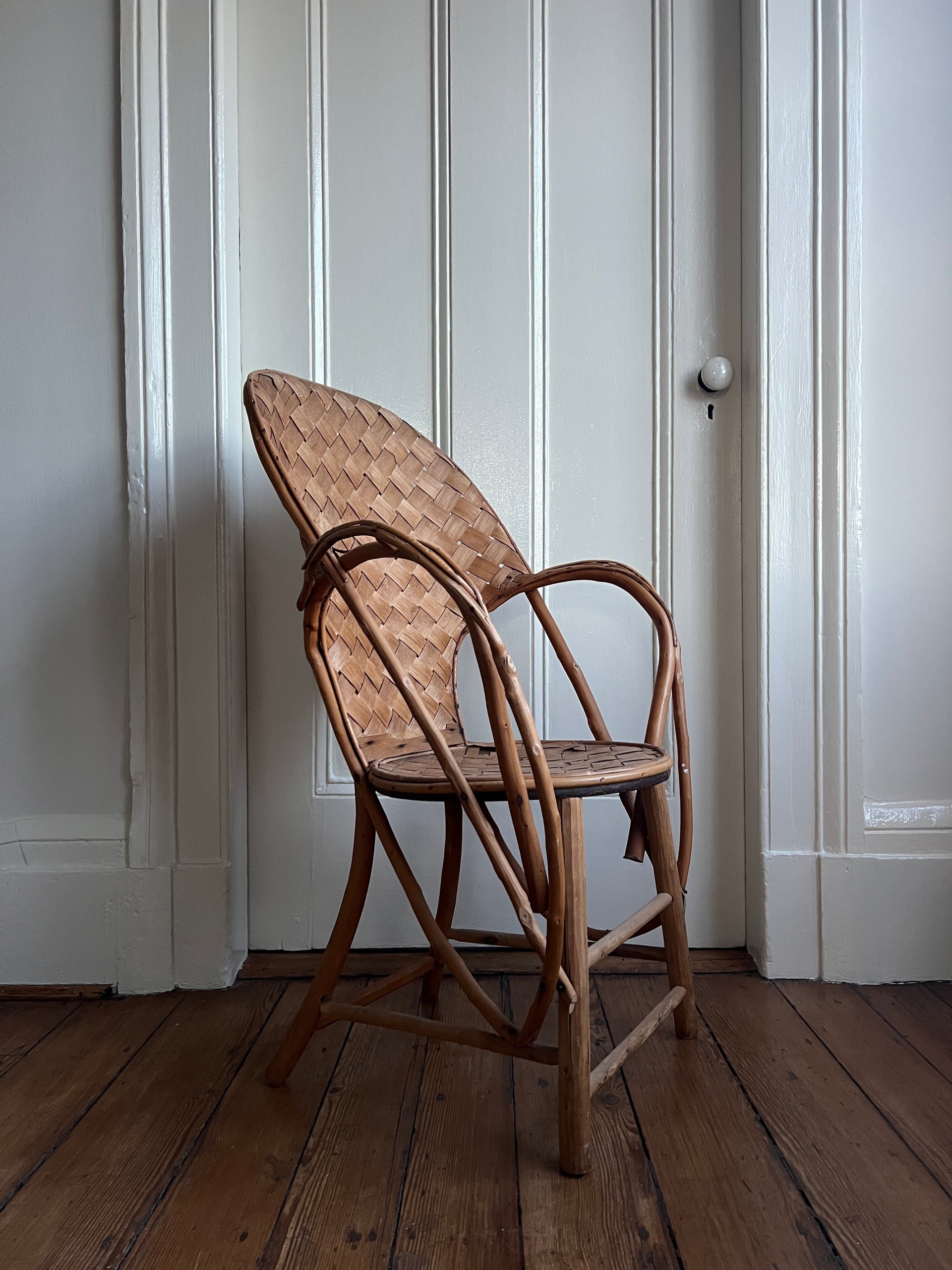 Armchair for Pascal Raffier Vannerie, France