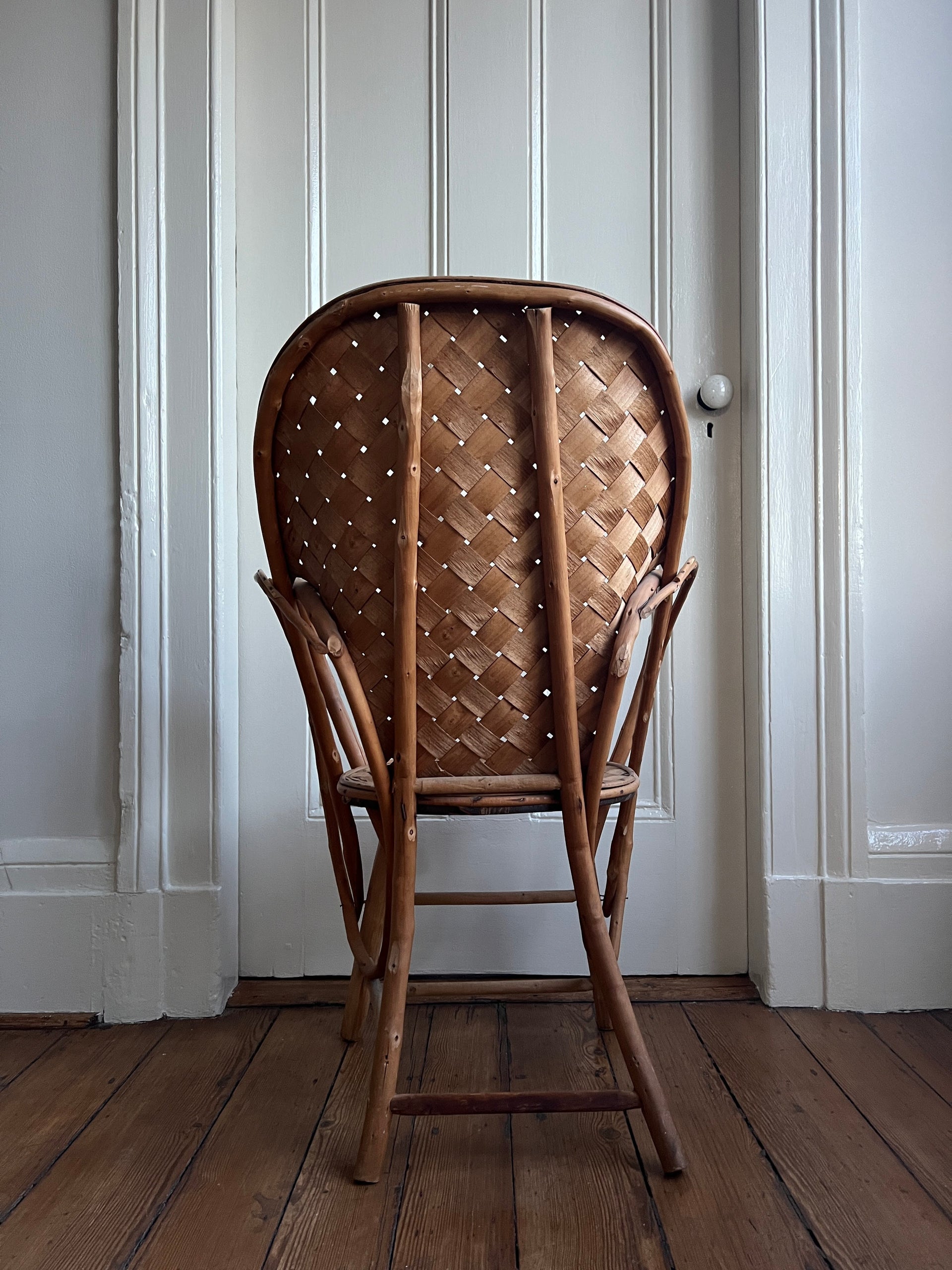 Armchair for Pascal Raffier Vannerie, France