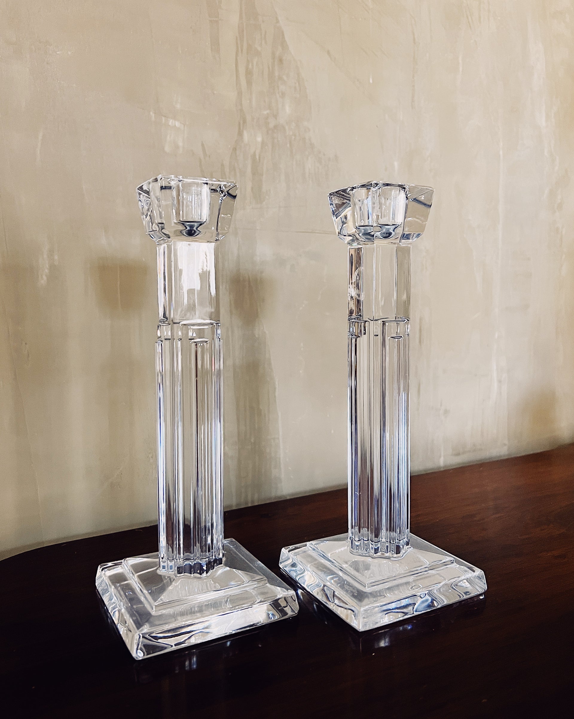 Waterford Irish Crystal Candlesticks